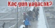 İstanbul'da kar yağışı ne kadar devam edecek?