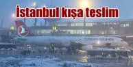 İstanbul'da kara kış hakim; Kar kalınlığı 20 santimi buldu