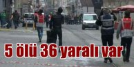 İstiklal Caddesi'nde patlama; 4 kişi can verdi, 36 yaralı var