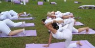 İzmit'te 200 kişiyle yoga festivali
