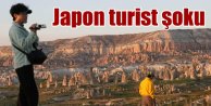 Kapadokya  Japon turist şoku yaşıyor.
