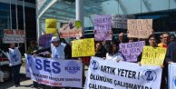Karabük'te doktora saldırı protesto edildi