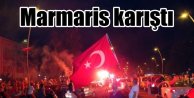 Marmaris'te PKK protestosu: Olaylar çıktı 17 gözaltı var