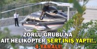 Zorlu Holding Patronu  Helikopter Kazası Geçirdi