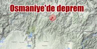 Osmaniye'de deprem: Osmaniye 3.4 ile sallandı