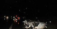 Edirne'de feci kaza, Otomobil Kafa Kafaya Çarpişti: 4 Ölü, 4 Yaralı