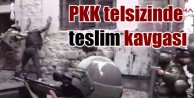 PKK telsizinde teslim olma paniği ve kavga var