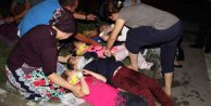 Samsun'da trafik kazası: 10 yaralı var