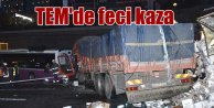 Sarıyer'de zincirleme trafik kazası; TEM kapandı