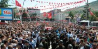 Şehit teğmen Turan'ı 10 bin kişi son yolculuğuna uğurladı