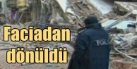 Taksim'de faciadan dönüldü; 5 katlı bina çöktü