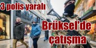 Terör Brüksel'i vurdu, Çatışma var 3 polis yaralı