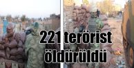 TSK açıkladı: 4 ilde 221 PKK'lı terörist öldürüldü