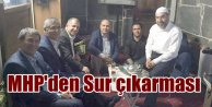 Ümit Özdağ, o karakolda, MHP heyeti PKK'nın saldırdığı karakolu ziyaret etti