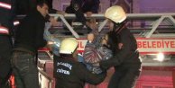 Üsküdar'da yangın, 7 kişi yanmaktan son anda kurtarıldı