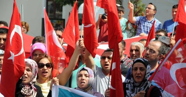 Tokat'ta terör eylemleri protesto edildi