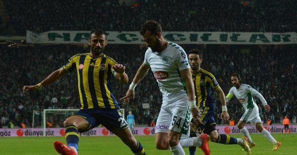 Torku Konyaspor- Fenerbahçe maçı fotoğrafları