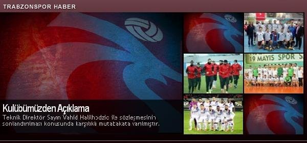 Trabzonspor’da 2'nci Halilhodziç Dönemi Sona Erdi (2)