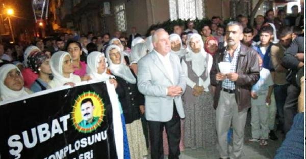 Turgutlu'da Hdp'lilerden 'kobani' Yürüyüşü
