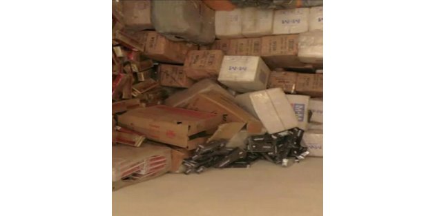 Uşak'ta 42 bin paket gümrük kaçağı sigara ele geçirildi