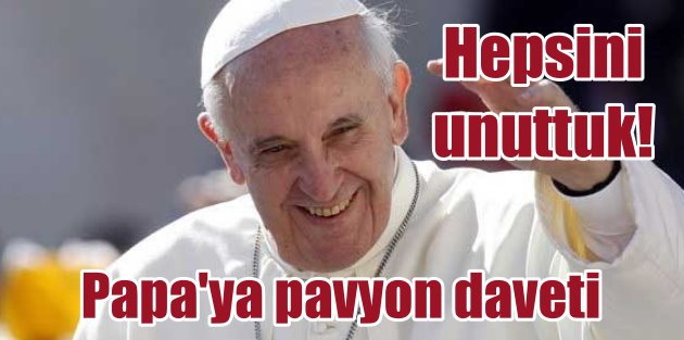 Vatikan heyetini Türk Pavyonu'na davet ettiler