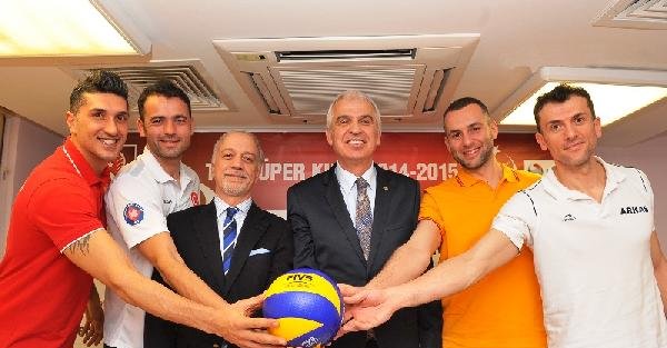 Voleybol'da Erkekler Süper Kupa Dörtlü Finali basın toplantısı yapıldı