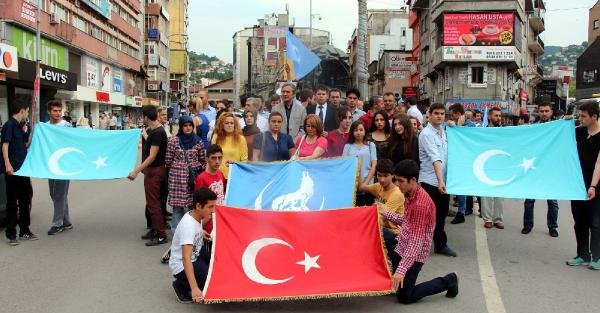Zonguldak’ta Çin protestosu (2)