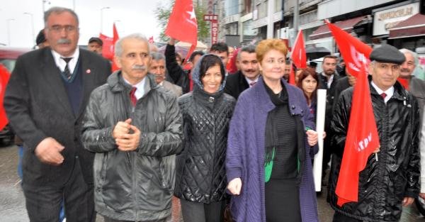Zonguldak'ta davullu zurnalı aday tanıtımı