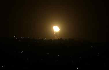 Description: IDF Targets Gaza Terror Sites in Response to Rocket Fire | Hamodia.com