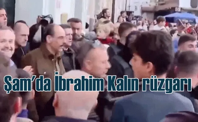 MİT Başkanı Kalın, Emevi Camii