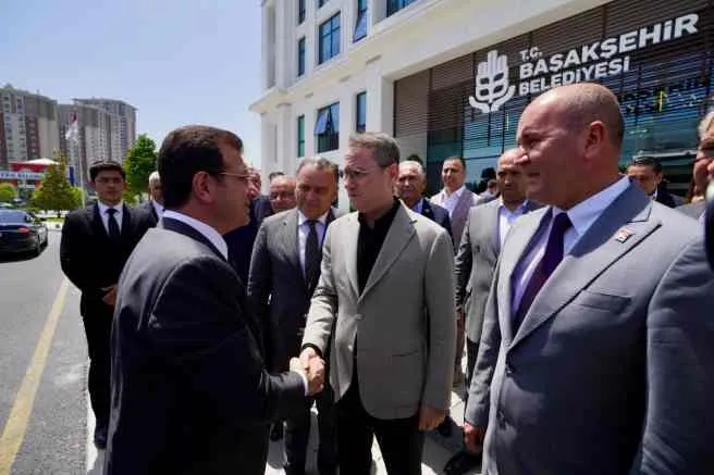 İBB Başkanı İmamoğlu, Başakşehir Belediye Başkanı Kartoğlu