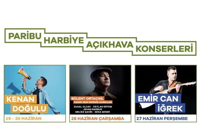 Paribu Harbiye Açıkhava Konserleri başlıyor