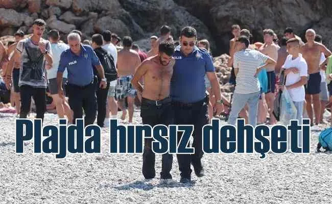 Plajda çaldığı telefon için fidye istediler