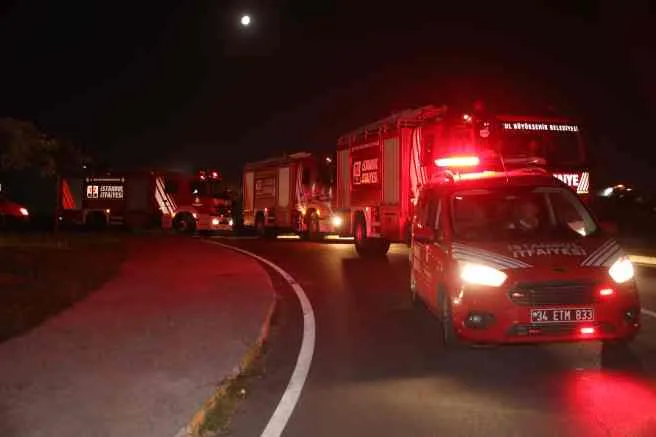 İBB itfaiyesi orman yangınları için yola çıktı