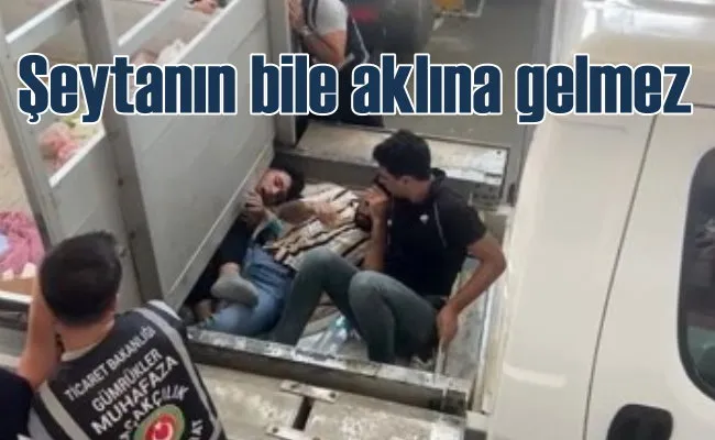 İnsan kaçakçıları özel araç geliştirmiş