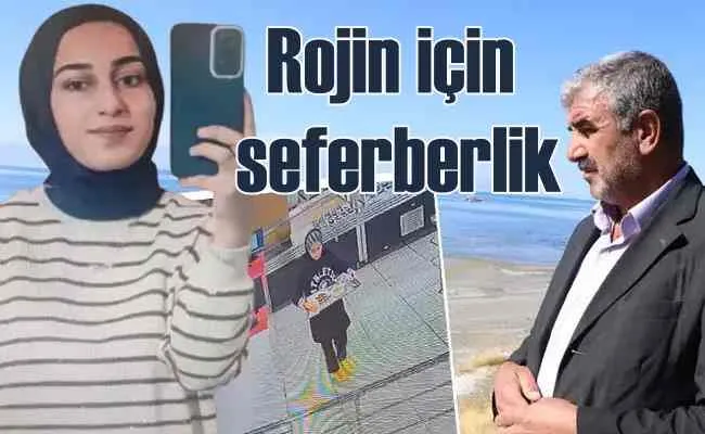 Kayıp Rojin Kabaiş için Van seferber oldu