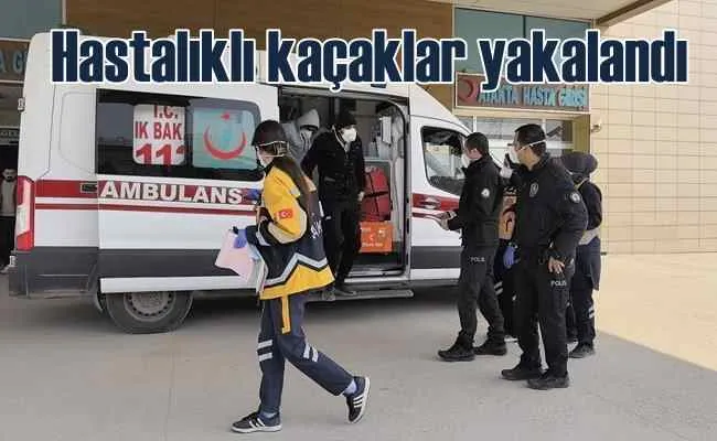 Bulaşıcı hastalık taşıyan kaçaklar sahte kimlikle yakalandı