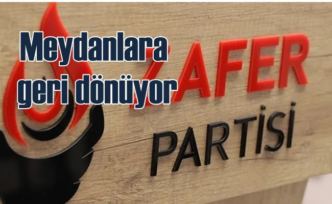Zafer Partisi, meydanlara geri dönüyor