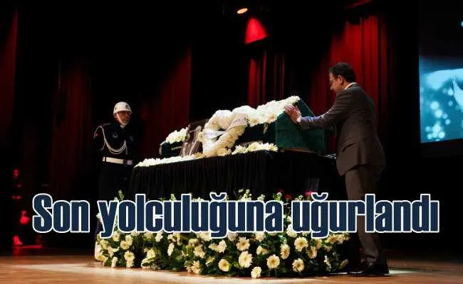 Edip Akbayram, son yolculuğuna uğurlandı