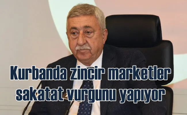 Palandöken | Bu sistem kurban kesimi değil et ticaretidir