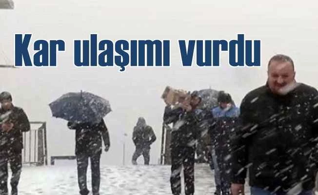 Kar İstanbul'a ulaştı; Soğuklar daha da artacak