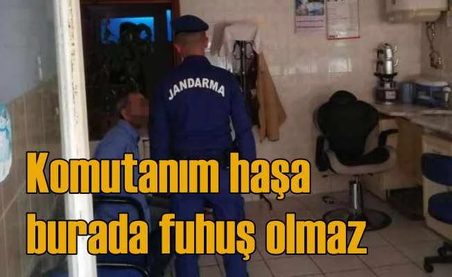 Berber dükkanında fuhuşa akıllarra zarar savunma