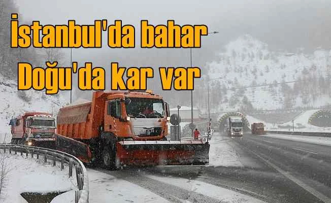Bugün hava nasıl olacak; Yükseklerde kar var 