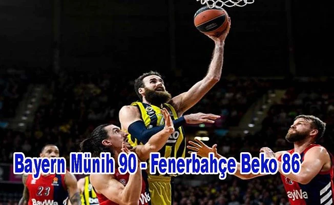 Fenerbahçe Beko uzatmalarda kaybetti