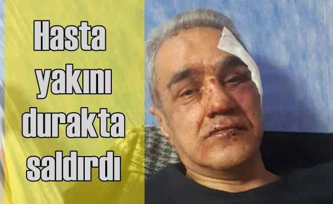 Hasta yakınından metro durağında doktora saldırı