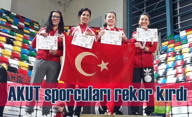 AKUT Sporcularından Bir Balkan Rekoru Daha