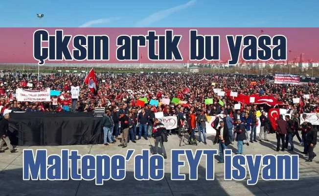 Emeklilikte Yaşa Takılanlar Maltepe'de haykırdı: Çıksın artık bu yasa 