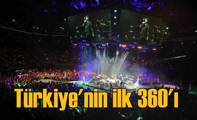 Kenan Doğulu'dan 360 derece konser