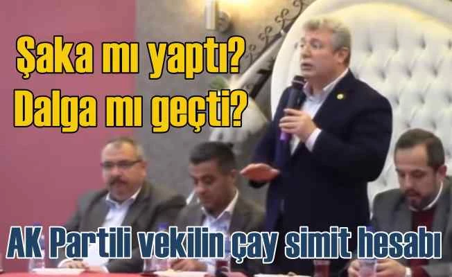 AK Partili Akbaşoğlu'nun çay simit hesabına, cevabı Erdoğan verdi