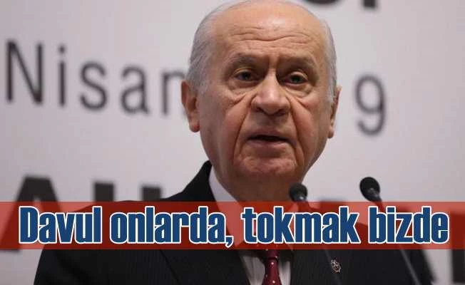 Bahçeli | Yeni seçim sürecine destek veririz, davul onlarda tokmak bizde